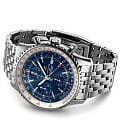 Breitling Breitling Navitimer Chronograph GMT 46 A24322121C2A1, navitimer швейцария мужские часы на браслете нержавеющая сталь боковой вид