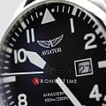 Оригинальные часы Aviator Aviator Airacobra V.1.22.0.148.4 кварцевые калибр механизма ronda 519 общий вид