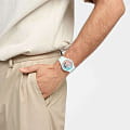 Swatch Swatch New Gent Bioceramic Lacquered SO32S101 кварцевые женские часы часы крупный план прозрачный циферблата