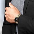 Longines Longines Hydroconquest L3.740.3.56.7 мужские часы черный циферблат на запястье