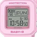 Casio Casio Baby-G BGD-10-4DR (BGD-10-4)  , наручные женские часы фото под углом