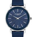 Lee Cooper Lee Cooper LC07687.390  LC07687.390 кварцевые женские часы синий циферблат, браслет нержавеющая сталь с ip-покрытием — вид спереди