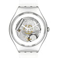 Swatch Swatch Skin Irony Lacquered SYXS138  SYXS138 кварцевые женские часы  белый циферблат, браслет силикон — вид спереди