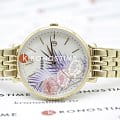 Fossil Fossil Jacqueline ES5275 кварцевые женские часы часы, крупный план перламутровый циферблат