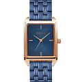 Obaku Obaku Links V293LXVLSL  V293LXVLSL кварцевые женские часы  синий циферблат, браслет нержавеющая сталь с ip-покрытием — вид спереди