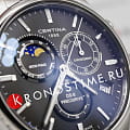 Certina Certina DS-8 Chronograph Moon Phase C033.450.11.051.00 кварцевые мужские часы часы крупный план черный циферблата