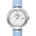 Tissot Tissot Pinky By T084.210.16.017.02  T0842101601702 кварцевые женские часы белый циферблат, браслет кожаный — вид спереди