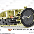 Anne Klein Anne Klein Diamond  1610BKGB кварцевые женские часы часы крупный план черный циферблата