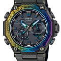 Casio Casio G-Shock Premium MTG-B2000YR-1ADR (MTG-B2000YR-1A) MTG MTG-B2000YR-1A электронные мужские часы черный циферблат, браслет силикон — вид спереди