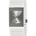 Rado Rado Ceramica R21587102  R21587102 кварцевые женские часы серебристый циферблат, браслет высокотехнологичная керамика — вид спереди