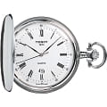 Tissot Tissot Savonnette T83.6.553.13  T83655313 кварцевые мужские часы  белый циферблат, браслет не выбрано — вид спереди
