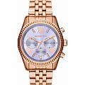 Michael Kors Michael Kors Lexington MK6207  MK6207 кварцевые женские часы  циферблат, браслет нержавеющая сталь с pvd-покрытием — вид спереди
