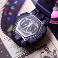 Casio Casio BA-110XSM-2A baby-g японские женские часы на браслете пластик боковой вид