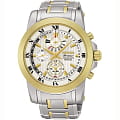 Seiko Seiko SPC162P1  SPC162P1 кварцевые мужские часы  серебристый циферблат, браслет сталь c pvd покрытием — вид спереди