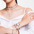 Swarovski Swarovski Illumina 5671205  наручные женские часы фото под углом.