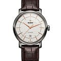 Rado Rado Diamaster Сollection Automatic R14074096 Automatic R14074096 механические мужские часы белый циферблат, браслет кожаный — вид спереди