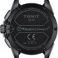 Tissot Tissot T-Touch Connect Solar T121.420.47.051.04, t-sport швейцария мужские часы на браслете каучук боковой вид