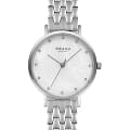 Obaku Obaku Links V248LXCWSC  V248LXCWSC кварцевые женские часы перламутровый циферблат, браслет нержавеющая сталь — вид спереди