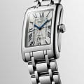 Longines Longines DolceVita L5.767.4.71.6 механические женские часы часы крупный план серебристый циферблата