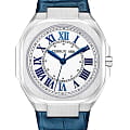 Cerruti 1881 Cerruti 1881 Leadri CIWGA0050101  CIWGA0050101 кварцевые мужские часы белый циферблат, браслет кожаный — вид спереди