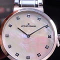 Jacques Lemans Jacques Lemans 1-1998B,  австрия женские часы на браслете нержавеющая сталь боковой вид