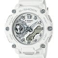 Casio Casio G-Shock GMA-S2200M-7A  GMA-S2200M-7A электронные женские часы белый циферблат, браслет пластик — вид спереди