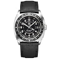 Luminox Luminox A.9421  A.9421 кварцевые мужские часы черный циферблат, браслет кожа + текстиль — вид спереди