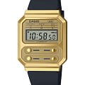 Casio Casio Vintage A100WEFG-9AEF  A100WEFG-9AEF кварцевые мужские часы   циферблат, браслет пластик — вид спереди