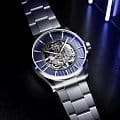 Mido Mido Multifort Skeleton Vertigo M038.436.11.041.00 мужские часы синий циферблат на запястье