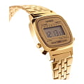 Casio Casio Collection LA670WETG-9A collection японские женские часы на браслете нержавеющая сталь боковой вид