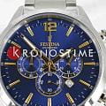 Festina Festina Timeless Chrono F20343/2 мужские часы синий циферблат на запястье