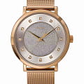 Timex Timex Celestial Opulence TW2U67100  TW2U67100 кварцевые женские часы серебристый циферблат, браслет нержавеющая сталь с pvd-покрытием — вид спереди
