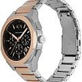 Armani Exchange Armani Exchange Rafael AX4181,  италия мужские часы на браслете нержавеющая сталь с ip-покрытием боковой вид