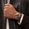 Breitling Breitling Chronomat B01 42 RB0134101B1R1 мужские часы черный циферблат на запястье