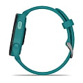 Garmin Garmin Forerunner 165 Music Turquoise Aqua 010-02863-32, forerunner сша мужские часы на браслете силикон боковой вид