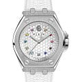 Philipp Plein Philipp Plein Extreme Lady PWJAA0122  PWJAA0122 кварцевые женские часы белый циферблат, браслет силикон — вид спереди