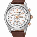 Seiko Seiko Conceptual Series Dress SPC129P1  SPC129P1 кварцевые мужские часы  белый циферблат, браслет 18-каратное желтое золото — вид спереди