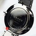 Obaku Obaku Links V258LXCISC,  дания женские часы на браслете нержавеющая сталь боковой вид