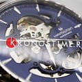 Hamilton Hamilton Jazzmaster Skeleton Auto H42535541 механические мужские часы часы крупный план синий циферблата