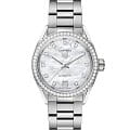 TAG Heuer TAG Heuer Carrera WBN2414.BA0621  WBN2414.BA0621 кварцевые женские часы перламутровый циферблат, браслет нержавеющая сталь — вид спереди