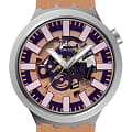 Swatch Swatch Big Bold Irony Lacquered SB07S119  SB07S119 кварцевые мужские часы  циферблат, браслет резина — вид спереди