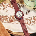 Casio BGA-310RP-4A женские часы застежка крупным планом