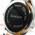 Casio Casio Sheen SHE-4050L-7A кварцевые женские часы часы крупный план серый циферблата