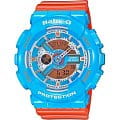 Casio Casio Baby-G BA-110NC-2A  BA-110NC-2A кварцевые женские часы голубой циферблат, браслет пластик — вид спереди