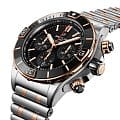 Breitling Breitling Super Chronomat B01 44 UB0136251B1U1 мужские часы черный циферблат на запястье