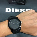 Diesel Diesel MS9 Chrono DZ1437 кварцевые мужские часы часы, крупный план черный циферблат