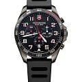Victorinox Victorinox Fieldforce Sport Chronograph 241889  241889 кварцевые мужские часы черный циферблат, браслет резина — вид спереди