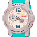 Casio Casio Baby-G BGA-180-3BDR  BGA-180-3BDR кварцевые женские часы бежевый циферблат, браслет пластик — вид спереди
