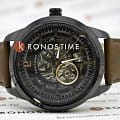 Pierre Lannier Pierre Lannier Automatic 330D434 механические мужские часы часы крупный план черный циферблата