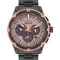 Slazenger Slazenger Multifunction SL.09.2035.2.03  SL.09.2035.2.03 кварцевые мужские часы синий циферблат, браслет суперметалл с ip покрытием — вид спереди